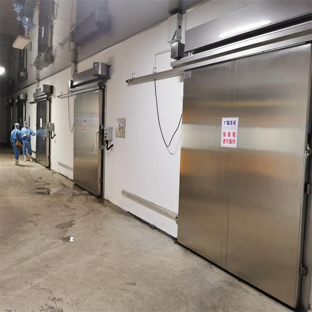 电动平移冷库门